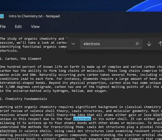 Desain dan Fitur Terbaru Notepad untuk Windows 11, Dark Mode!