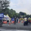 Jalan Bandung yang ditutup, ada 10 titik mada malam Tahun Baru 2022 (Ilustrasi penutupan jalan)