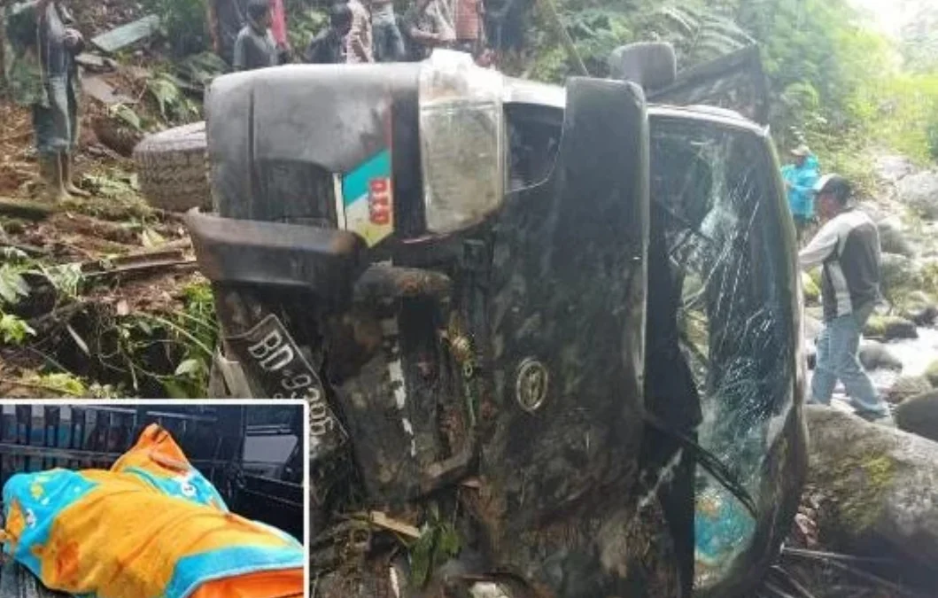 Mobil Terjun Ke Jurang Sedalam 30 Meter, Satu Tewas