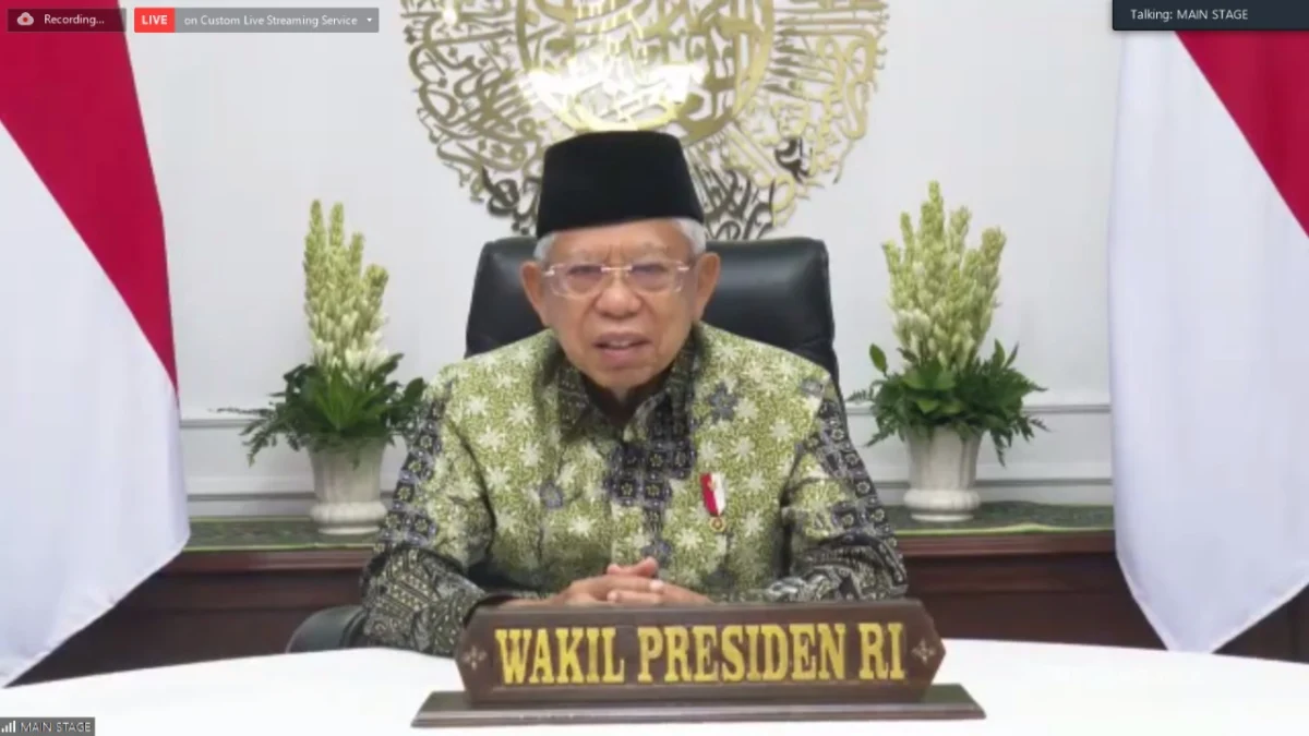 Dibuka Wakil Presiden, Seminar Edukasi dan Literasi Keuangan di Pondok Pesantren Dimulai