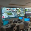 CC ROOM: Ruangan Command Centre Room akan memantau dan mengendalikan lalu lintas dengan menggunakan Ruang Automatic Traffic Control System. (EKO SETIONO/ PASUNDAN EKSPRES)