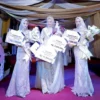 MISS: Pemilihan Miss Zai Muslim Wear 2022 yang dilaksanakan di Yogya Purwakarta, belum lama ini. Acara tersebut dimeriahkan oleh Citra Kirana sebagai brand ambasador dari Zai Muslim Wear. IST