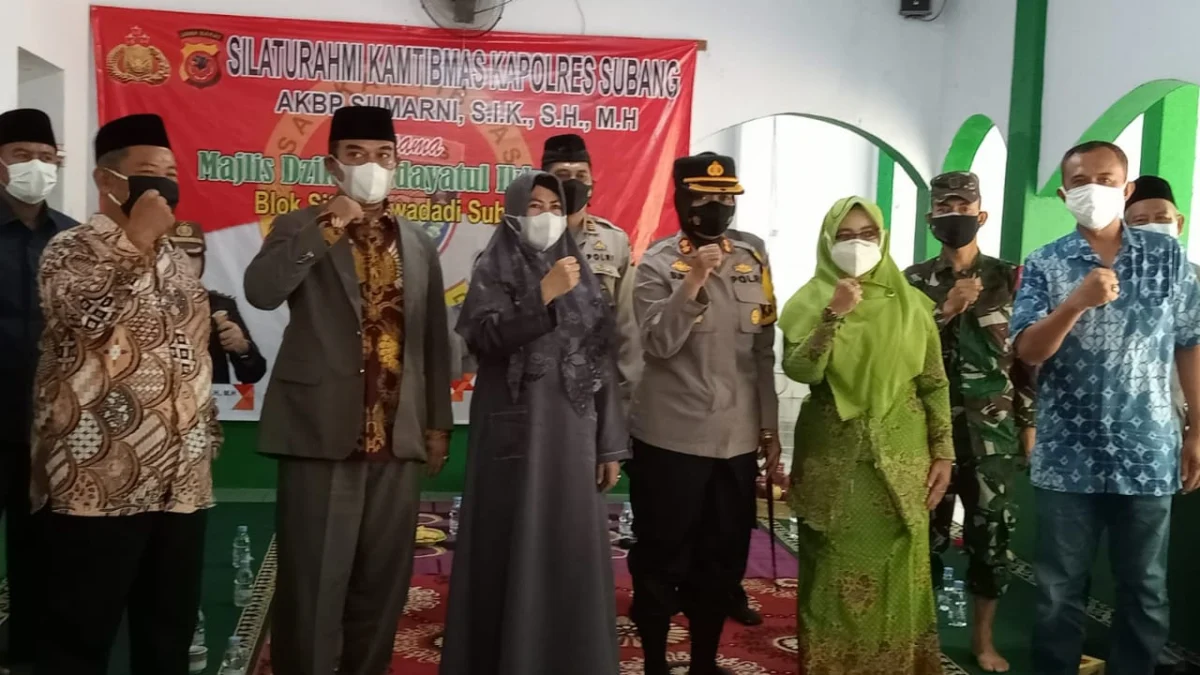 Antisipasi Predator Seks Di Lingkungan Pondok Pesantren di Subang, Ini yang Dilakukan FKGN dan Dai Kamtibmas Kabupaten Subang