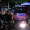 Kawal Ambulan, Pengendara Motor Ini Tewas Setelah Ditabrak Truk (Foto: Dok. Pasundan Ekspres/Juni)