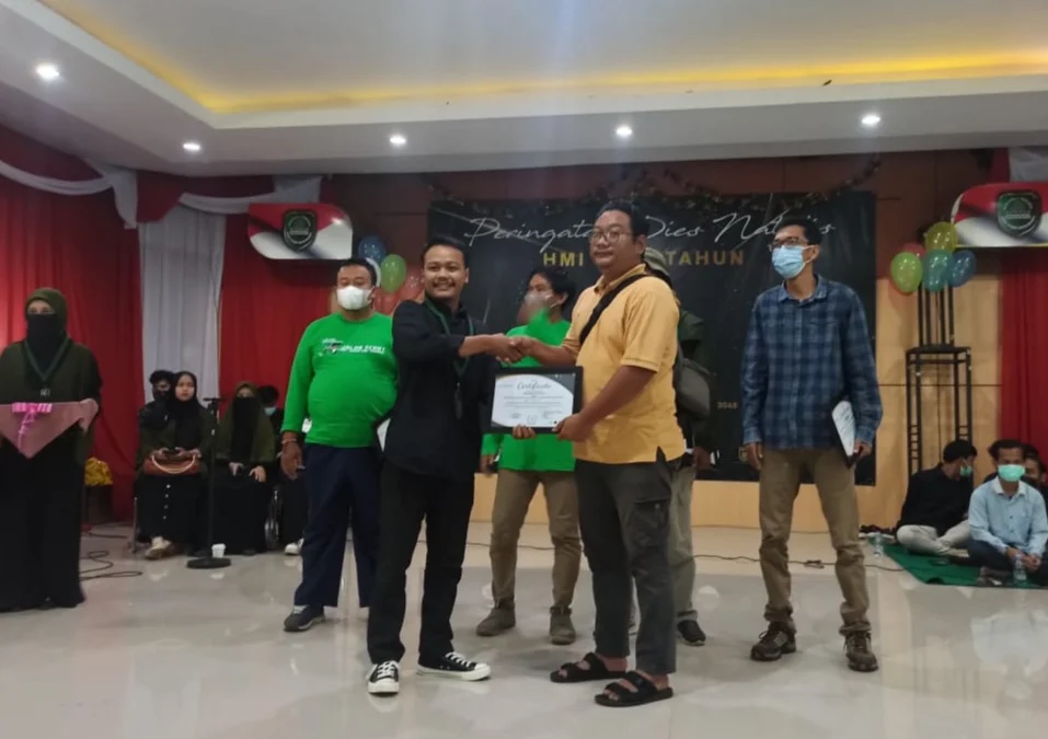 Momentum HUT ke 75 HMI Subang Berikan Awards, dari Media hingga Kepala Dinas Diberikan Penghargaan