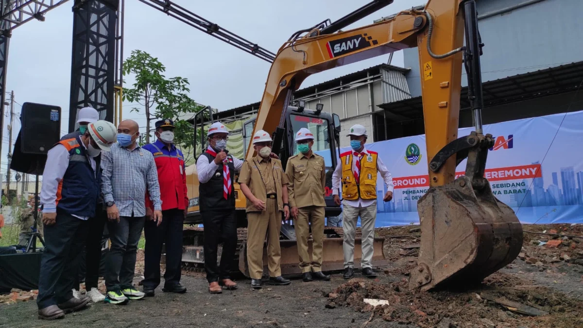 Ridwan Kamil Pimpin Ground Breaking Pembangunan Underpass Dewi Sartika Depok