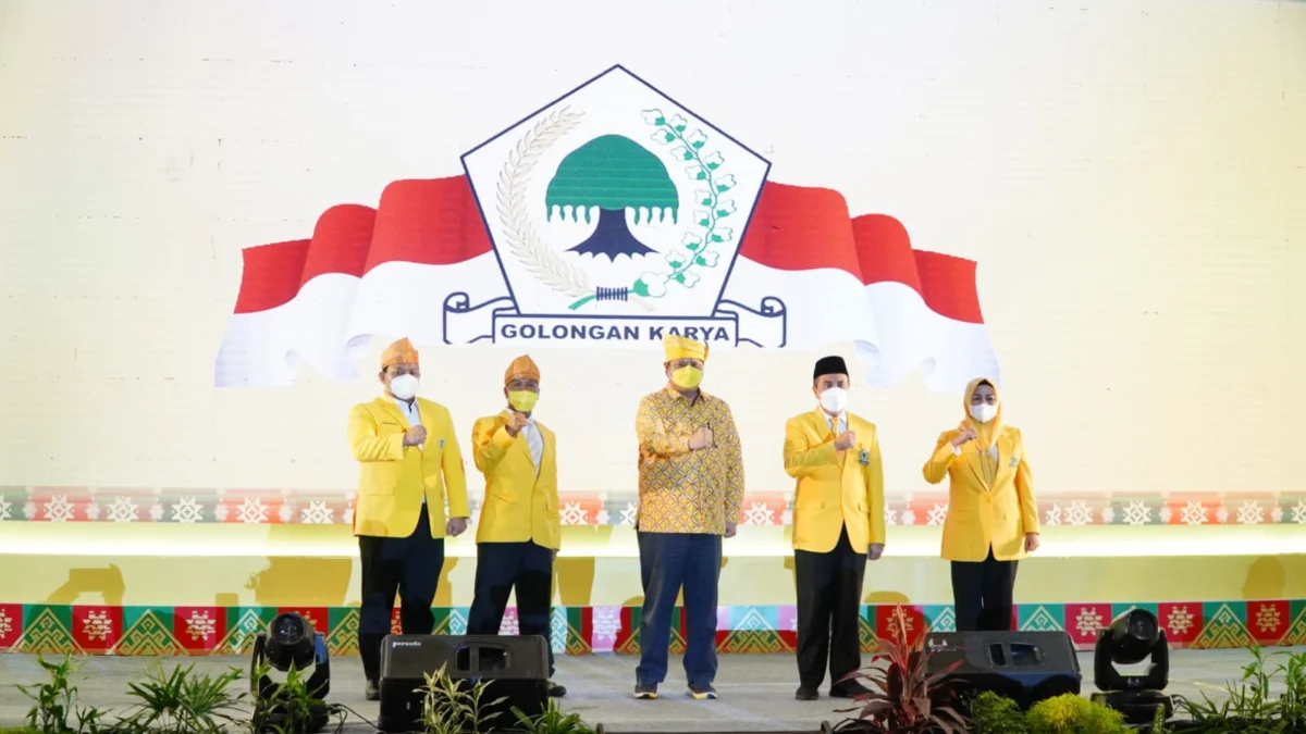 Bertemu Kader Airlangga Sampaikan Golkar Bertekad Kuningkan Pulau Sumatera di Pemilu 2024