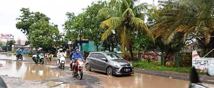 Jalan Provinsi di Pamanukan Makin Rusak, Belum ada Tanda akan Diperbaiki