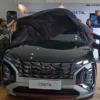 MENGASPAL: Hyundai Creta yang memiliki fitur andalan Hyundai Bluelink siap mengaspal di Purwakarta. ADAM SUMARTO/PASUNDAN EKSPRES