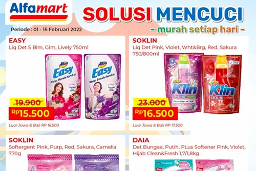 Promo Alfamart JSM Hari ini, Harga Menarik, Borong!