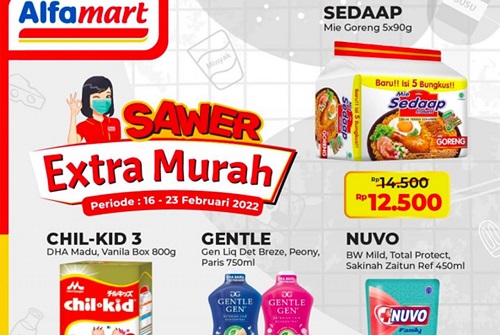 Promo Alfamart Hari Ini, Jum'at 18 Februari 2022, Diskonnya Menarik Hati