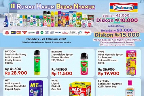 Promo Indomaret Hari ini, 16 Februari 2022, Murahnya bikin Nagih!