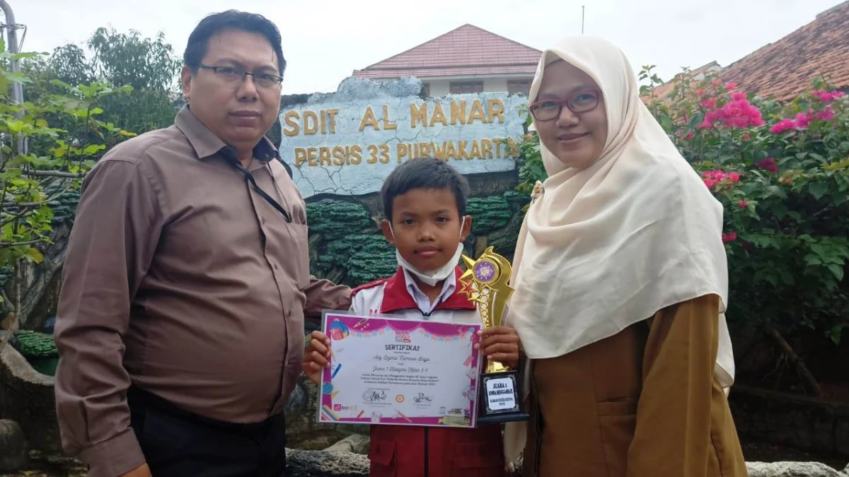 Adz Dzikra, Andalan SDIT Al-Manar di Lomba Menggambar