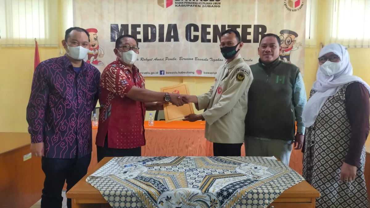 Jelang Pemilu 2024, Pemuda Muhammadiyah Subang Jalin Kerjasama Dengan Bawaslu