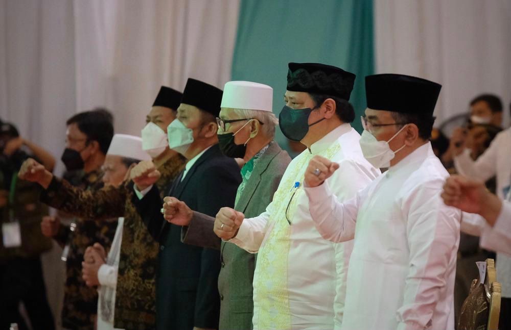 Harlah ke 99 Menko Airlangga Sebut Pemerintah Apresiasi NU yang Telah Menggerakkan Ekonomi Kerakyatan untuk Membuat Petani Sejahtera