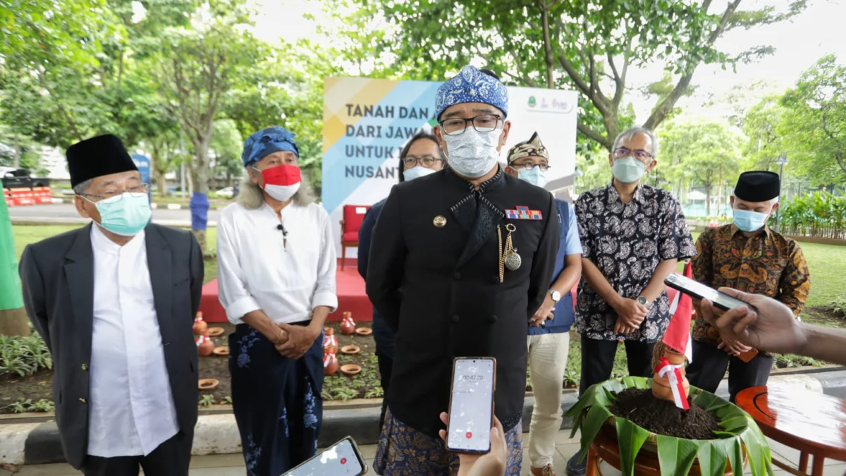 Jabar Himpun Tanah dan Air dari 27 Kabupaten untuk IKN di Penajam