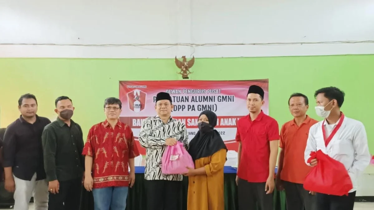 DPP PA GMNI Melakukan Bakti Sosial dan Santunan Anak Yatim di Subang