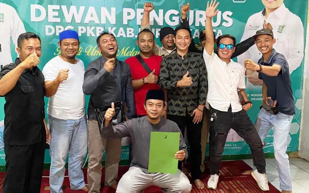 MILENIAL: Kaum milenial mendaftar diri sebagai bakal calon legislatif dari Partai Kebangkitan Bangsa. ADAM SUMARTO/PASUNDAN EKSPRES 