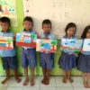 Meriahkan HPN ke-76, Anak TK Antusias Ikuti Lomba Mewarnai PWI Subang