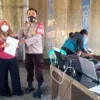 Polisi dan Tenaga Kesehatan di Subang Konsisten Gelar Vaksinasi