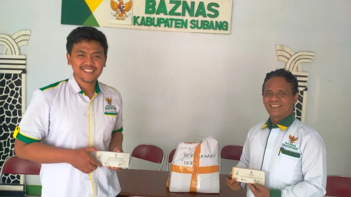 Baznas Kabupaten Subang Mulai Distribusikan Kupon ZIS