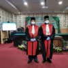 KOMPAK: Ketua PN Subang Dr Ardhi Wijayanto SH MHum (kiri) bersama Wakil Ketua PN Dr Abdul Aziz SH MHum.