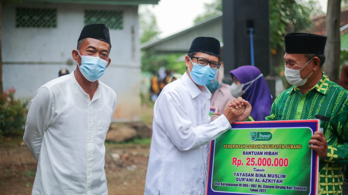 Jimat-Akur Safari Ramadhan di Ciasem, hanya Ngabuburit dan Bagi-bagi Hibah, Tidak Buka Puasa Bersama