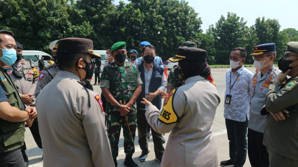 Sejumlah Pos Pengamanan dengan Personel Belasan Disiagakan Polres Subang Selama Arus Mudik 2022