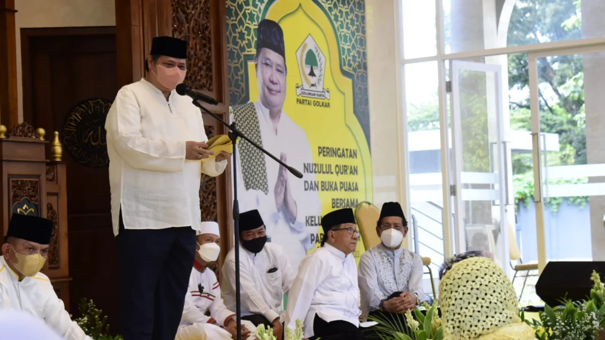 Airlangga: Indonesia tak Mudah Terpolarisasi karena Berpedoman Alquran