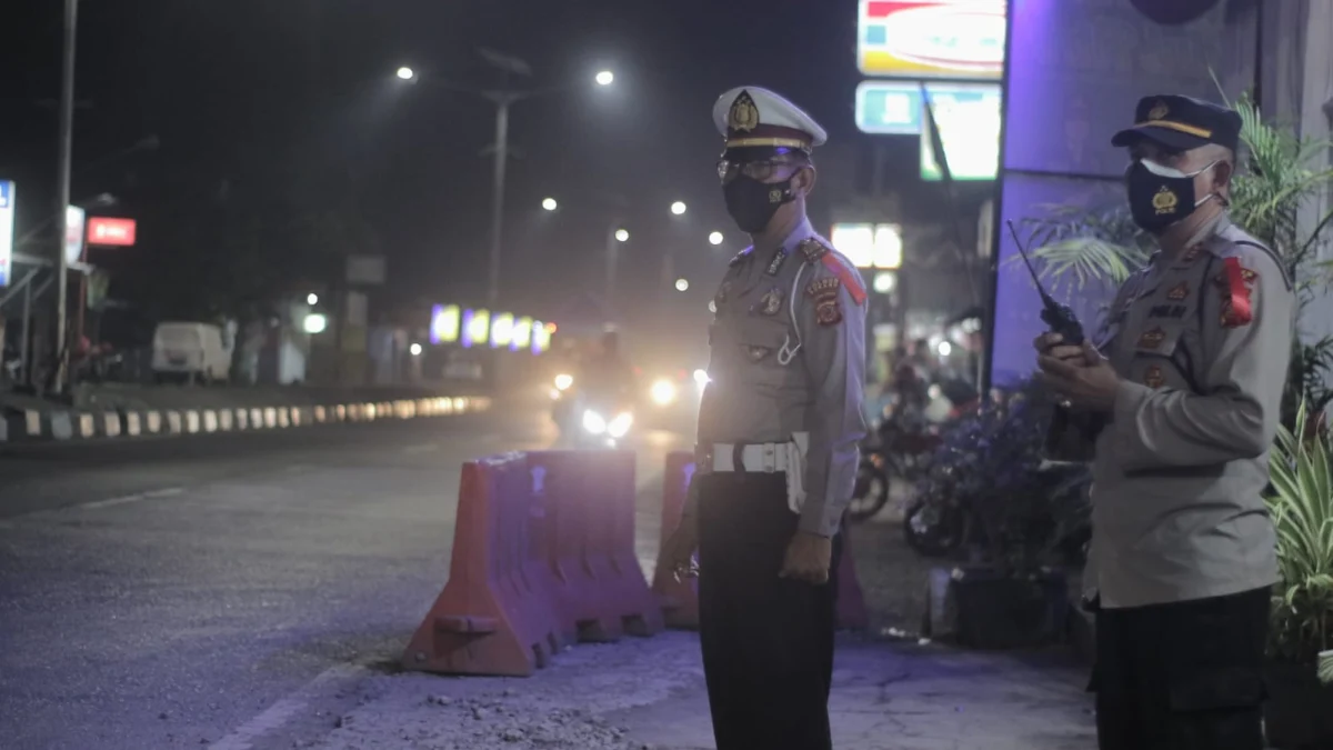 Pantauan H-9, Kapolsek Pusakanagara: Arus Mudik Malam Hari Ada Peningkatan, Tapi Masih Lancar