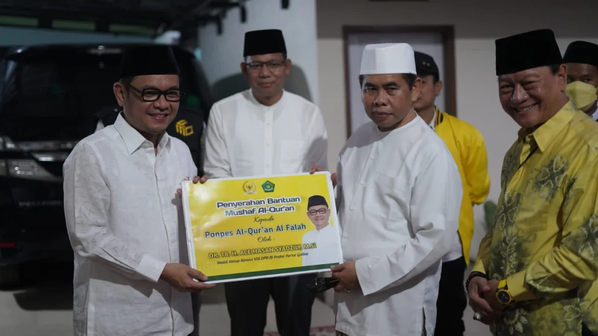 Golkar Jabar Panen Dukungan Pesantren, Kang Ace : Optimis Airlangga Presiden 2024  