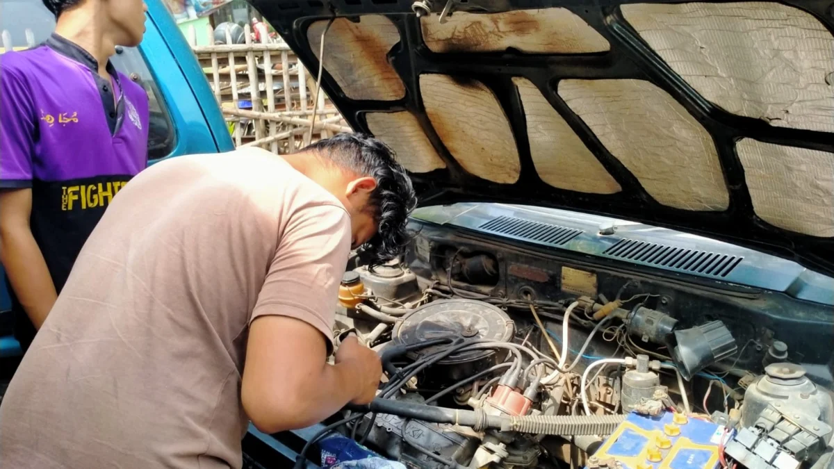 Berkah Mudik Lebaran, Penghasilan Pemilik Bengkel Dalam Dua Hari Capai Rp40 Juta 