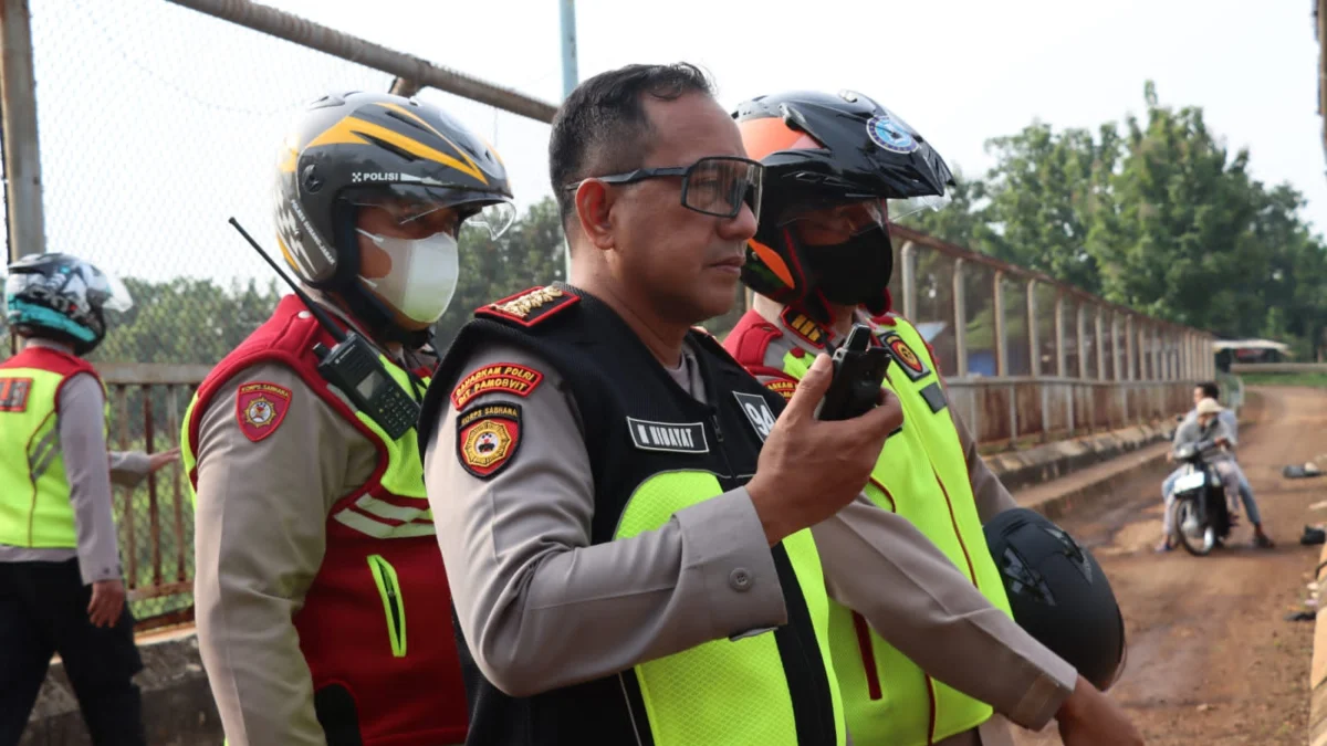 Pastikan Kelancaran Arus Mudik, Petugas Terus Lakukan Penyisiran Sepanjang KM 86 sampai 102