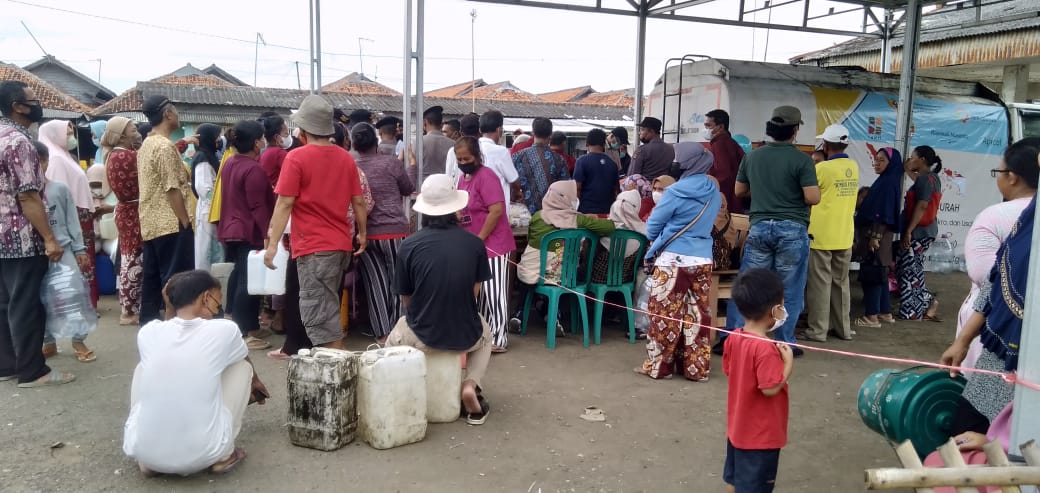 Dinas Koperasi, Usaha Kecil Menengah, Perindustrian dan Perdagangan Subang Kucurkan 5 Ton Minyak Goreng Curah Seharga Rp14.000