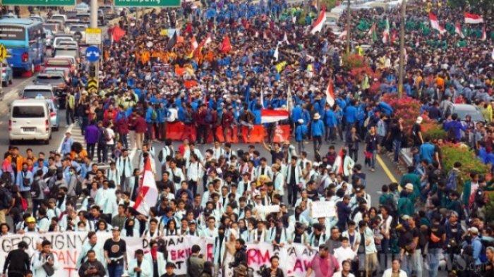 Aksi Mahasiswa Di Jakarta, Polisi Himbau Masyarakat untuk Tidak Melewati Lokasi Berikut