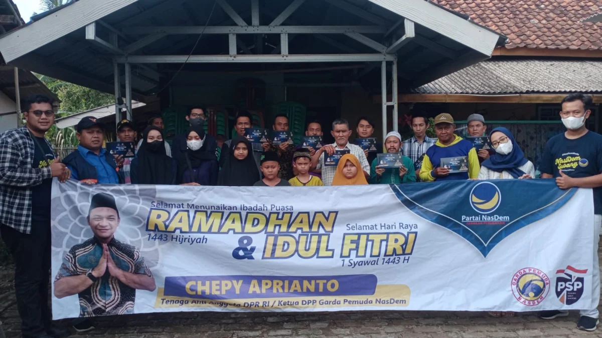 Baksos KC Foundation bersama Liga Mahasiswa NasDem Kabupaten Subang