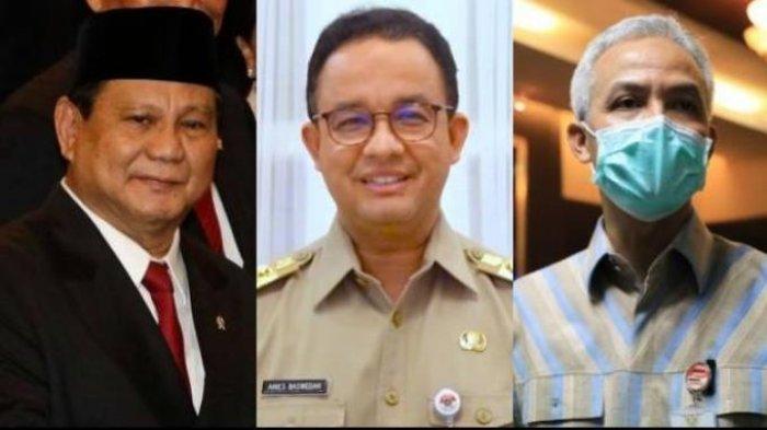 Survei Terkini Pilpres 2024, Ganjar dan Anies Naik, Dukungan Prabowo Menurun