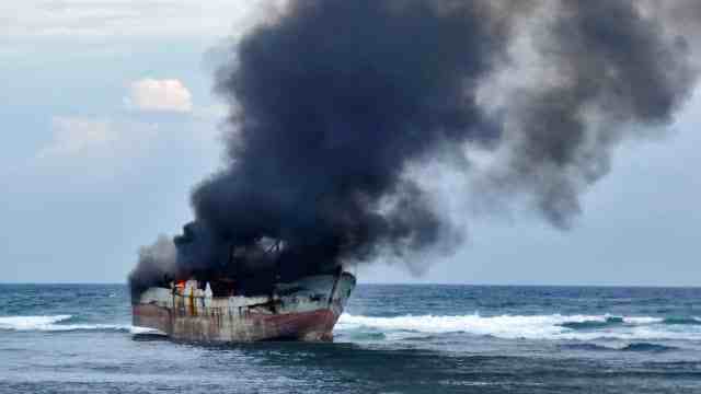 Ngeri! Kapal Tanker Meledak di Hongkong, ABK WNI Jadi Korban, Begini Keterangannya