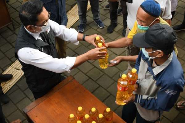 Hari Kedua Ramadhan, Ridwan Kamil Cek Kondisi Harga Minyak Goreng