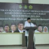 Wakil Gubernur Jawa Barat Uu Ruzhanul Ulum saat menghadiri Pelantikan Pengurus Ikatan Remaja Masjid Kementerian Agama Kantor Wilayah Jawa Jabar Masa Khidmat 2022-2024 di MAN 2, Jalan Raya Cipadung, Kota Bandung, Senin (28/3/2022). (Foto: Biro Adpim Jabar)