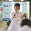 Wakil Gubernur Jawa Barat Uu Ruzhanul Ulum membuka Rapat Pimpinan Wilayah Ikatan Pelajar Putri Nahdlatul Ulama (IPPNU) Jawa Barat di International Hotel and Cruise Ship Trainning (IHCT), Kabupaten Bandung, Rabu (30/3/2022). (Foto: Yana Imisiana/Biro Adpim Jabar)