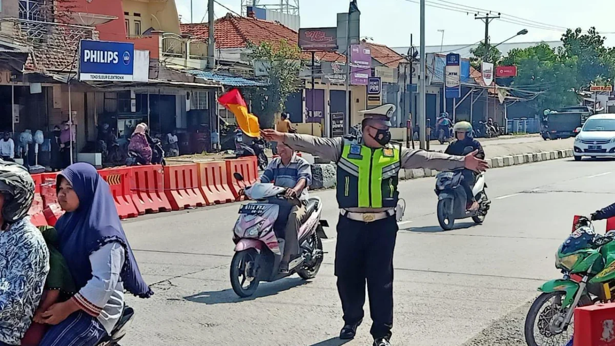 Situasi Arus Balik di Pantura Subang Terpantau Masih Lancar Situasi Arus Balik di Pantura Subang Terpantau Masih Lancar