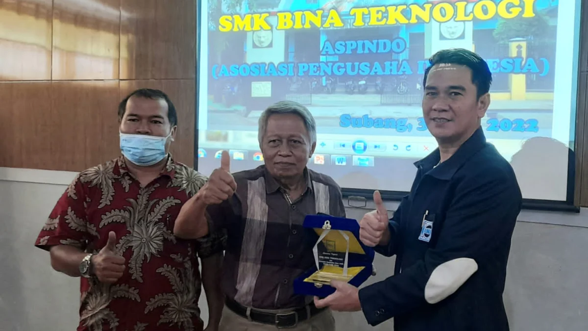 Ketua Apindo Subang Apresiasi SMK Bina Teknologi, Jalin Kerjasama Salurkan Tenaga Kerja