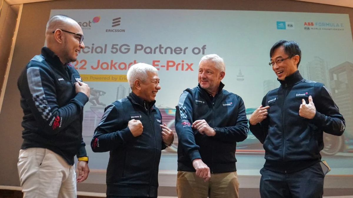 IOH Official 5G Partner Jakarta E-Prix