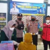 kegiatan vaksinasi di desa bobos subang