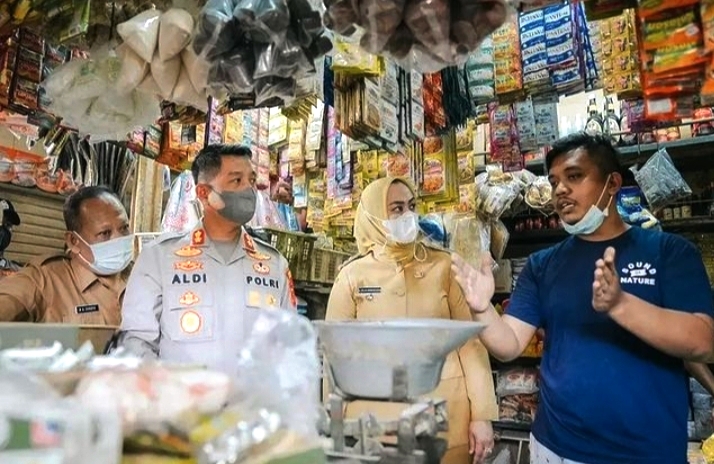 Forkompinda Kabupaten Karawang melakukan inspeksi mendadak, Selasa (24/5).