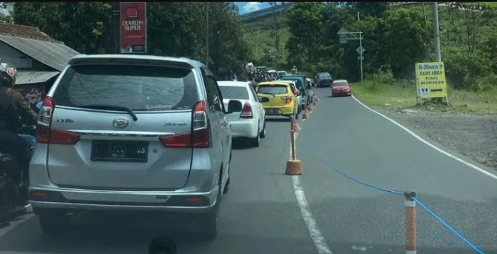 UPDATE Lalin: Menuju Lembang Macet dari Subang