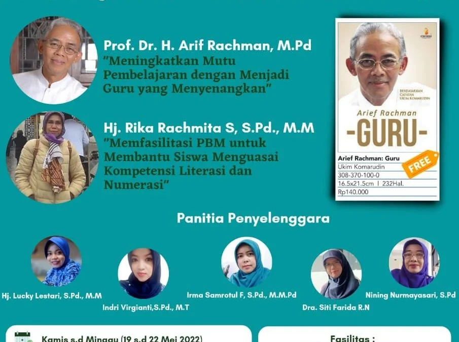 Bapak Ibu Guru Ayo Ikuti Seminar Pendidikan, Akan Dapat Buku Karya Arif Rachman