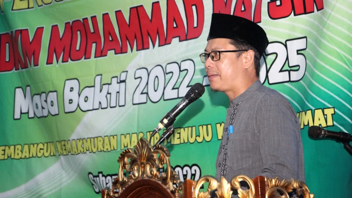 DKM Masjid Mohammad Natsir Dikukuhkan, Agus Masykur Titip Pesan Ini