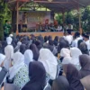 Mendekatkan dengan Alam 300 Santri di Wisuda di Curug Ciangin